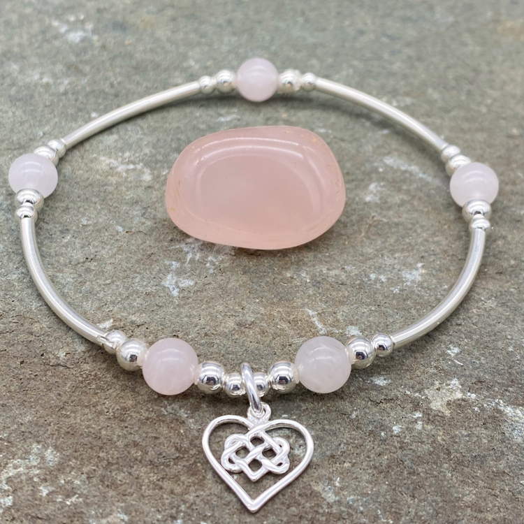 My Silver Wish healing crystal bracelet